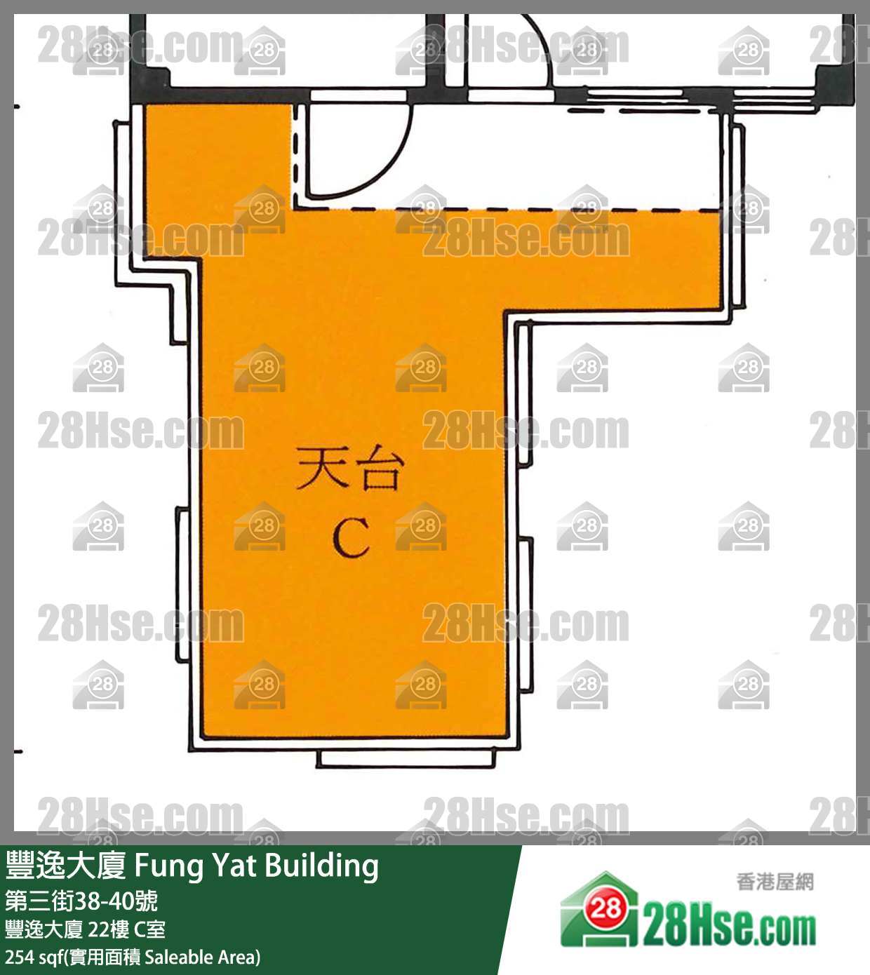 丰逸大厦 丰逸大厦 22楼 C室 平面图