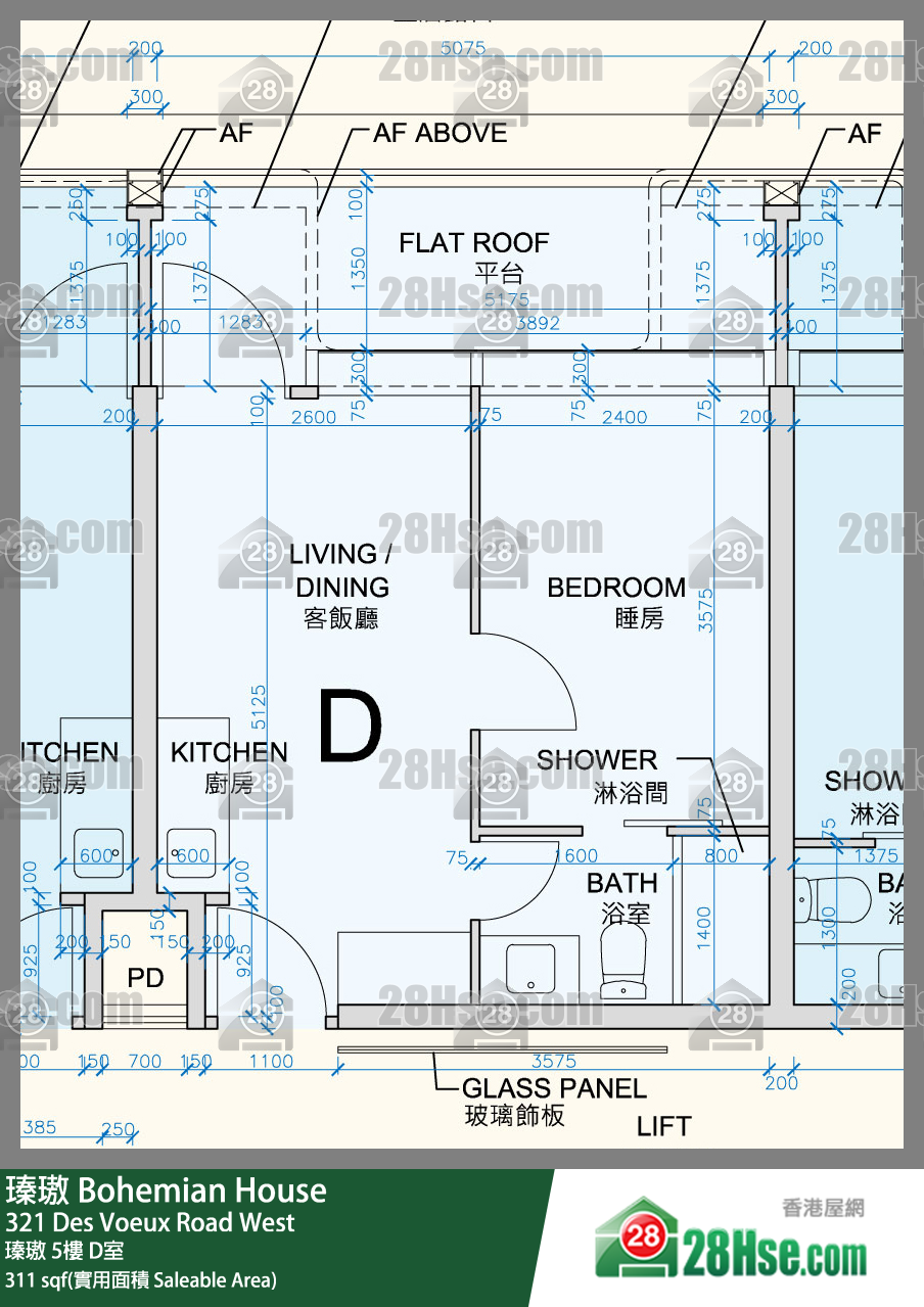 瑧璈 瑧璈5楼 D室 平面图
