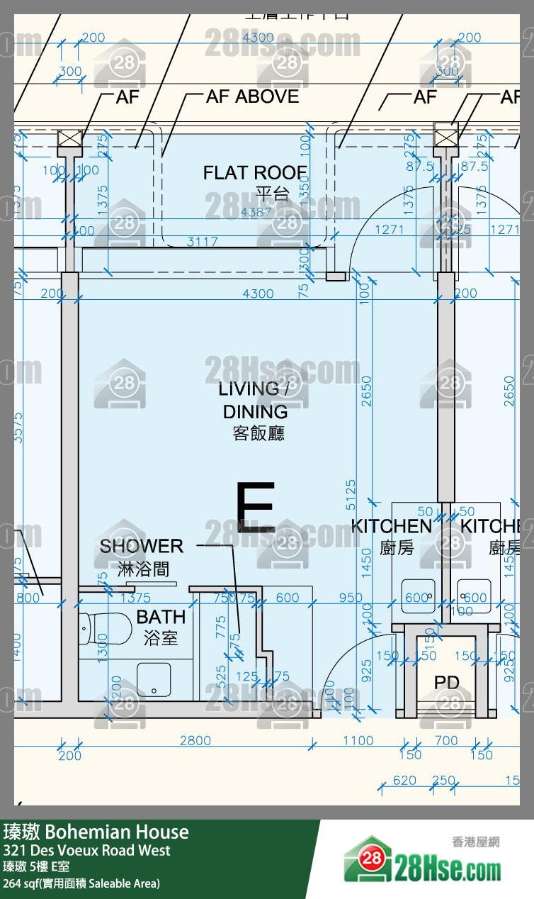 瑧璈 瑧璈5楼 E室 平面图