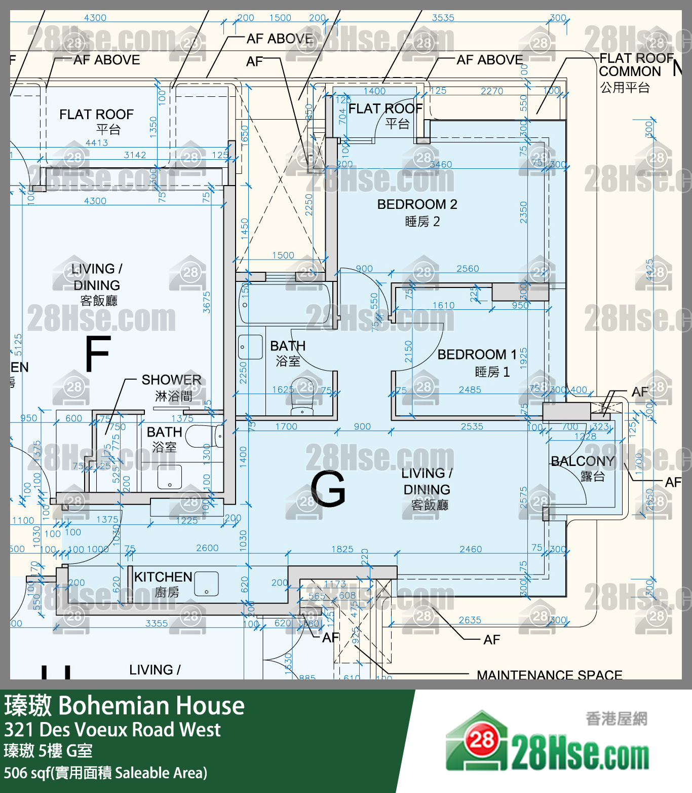 瑧璈 瑧璈5楼 G室 平面图