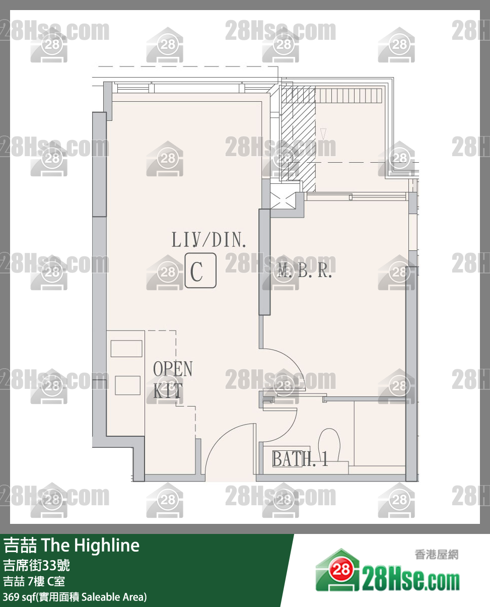 吉喆 吉喆7樓 C室 平面圖