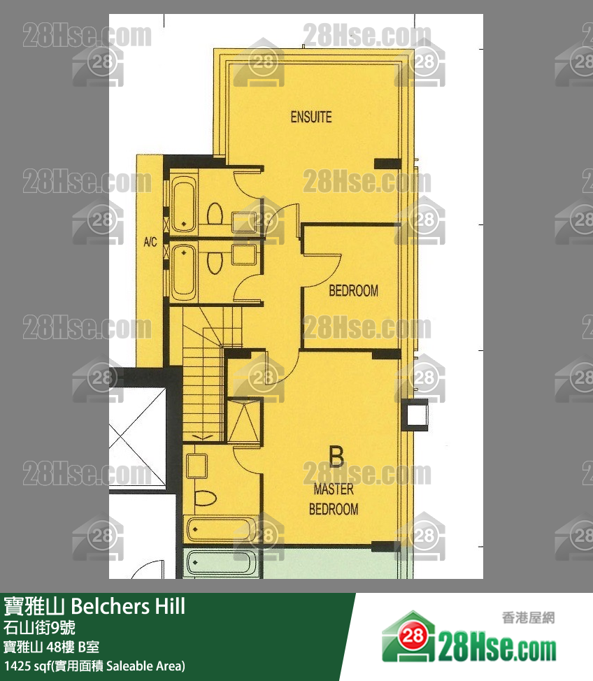 寶雅山 寶雅山 48樓 B室 平面圖