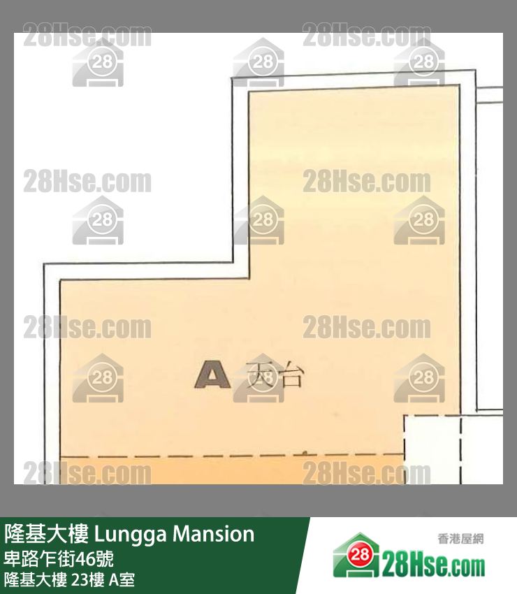 隆基大樓 隆基大樓23樓 A室 平面圖