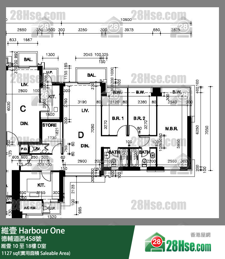 維壹 維壹 10樓 D室 平面圖