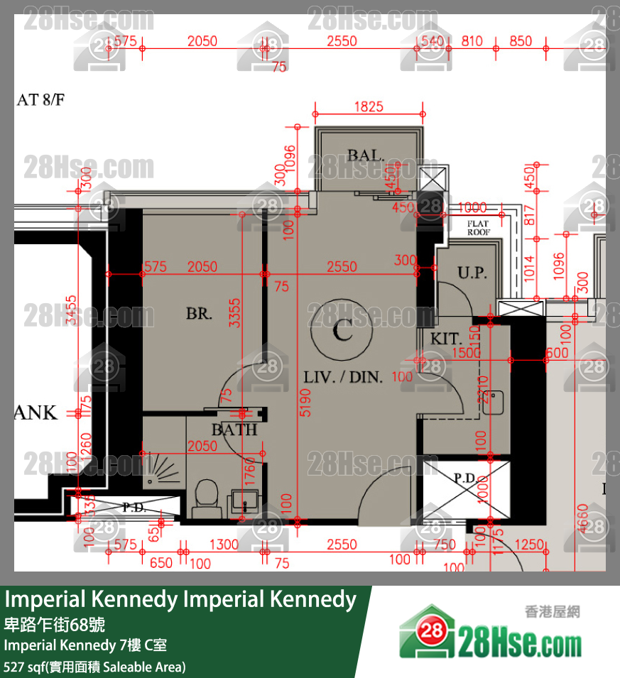Imperial Kennedy Imperial Kennedy7樓 C室 平面圖