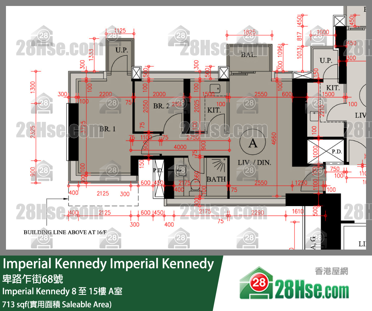 Imperial Kennedy Unit FloorPlan (Provided by 28Hse)
