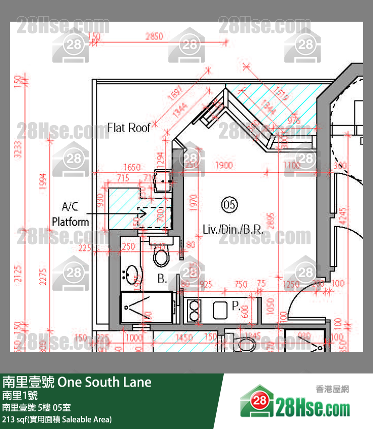 南里壹號 南里壹號 5樓 05室 平面圖
