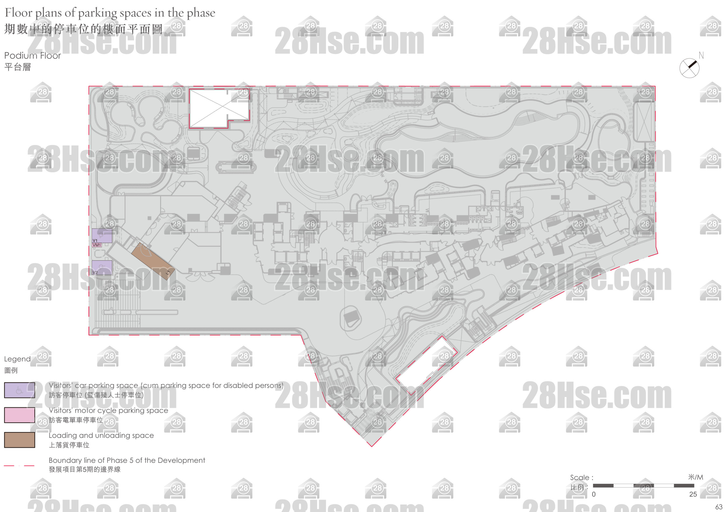 停車位平面圖 平面圖