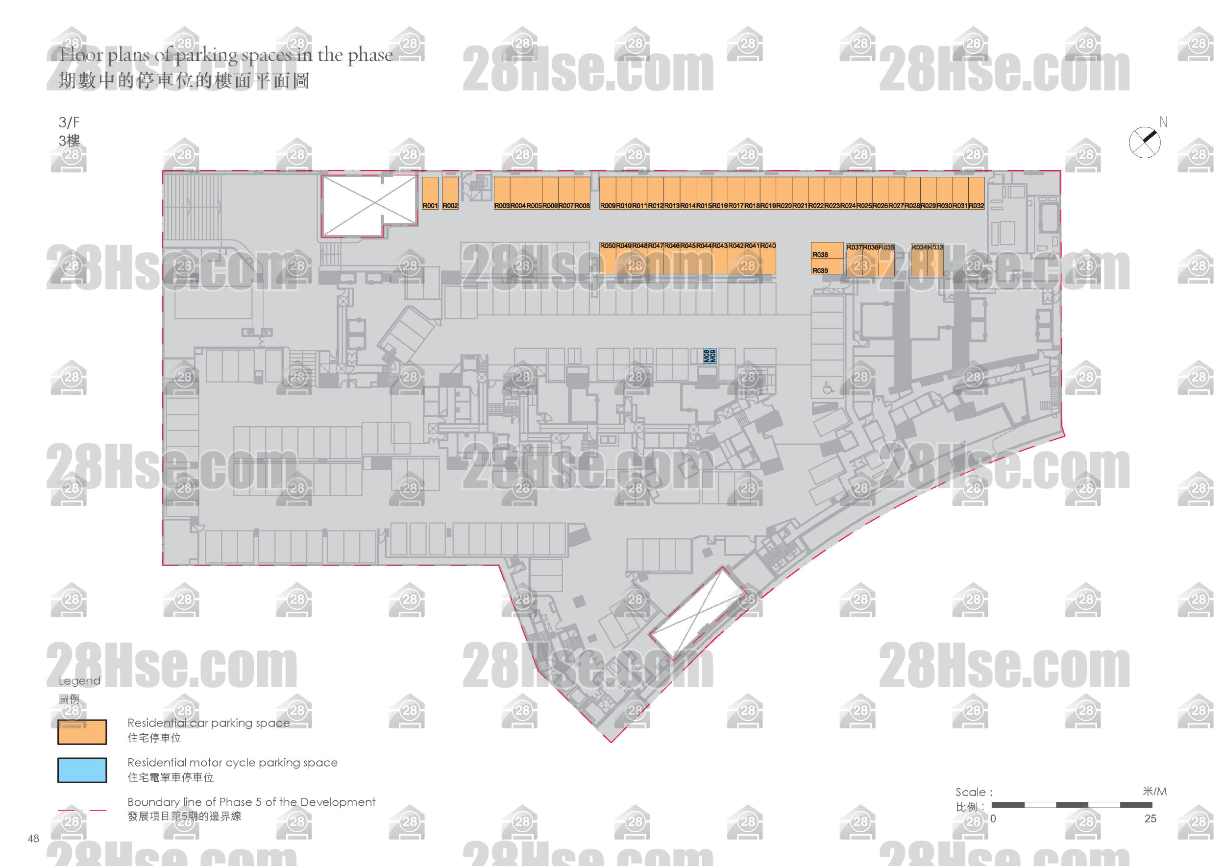 停車位平面圖 平面圖