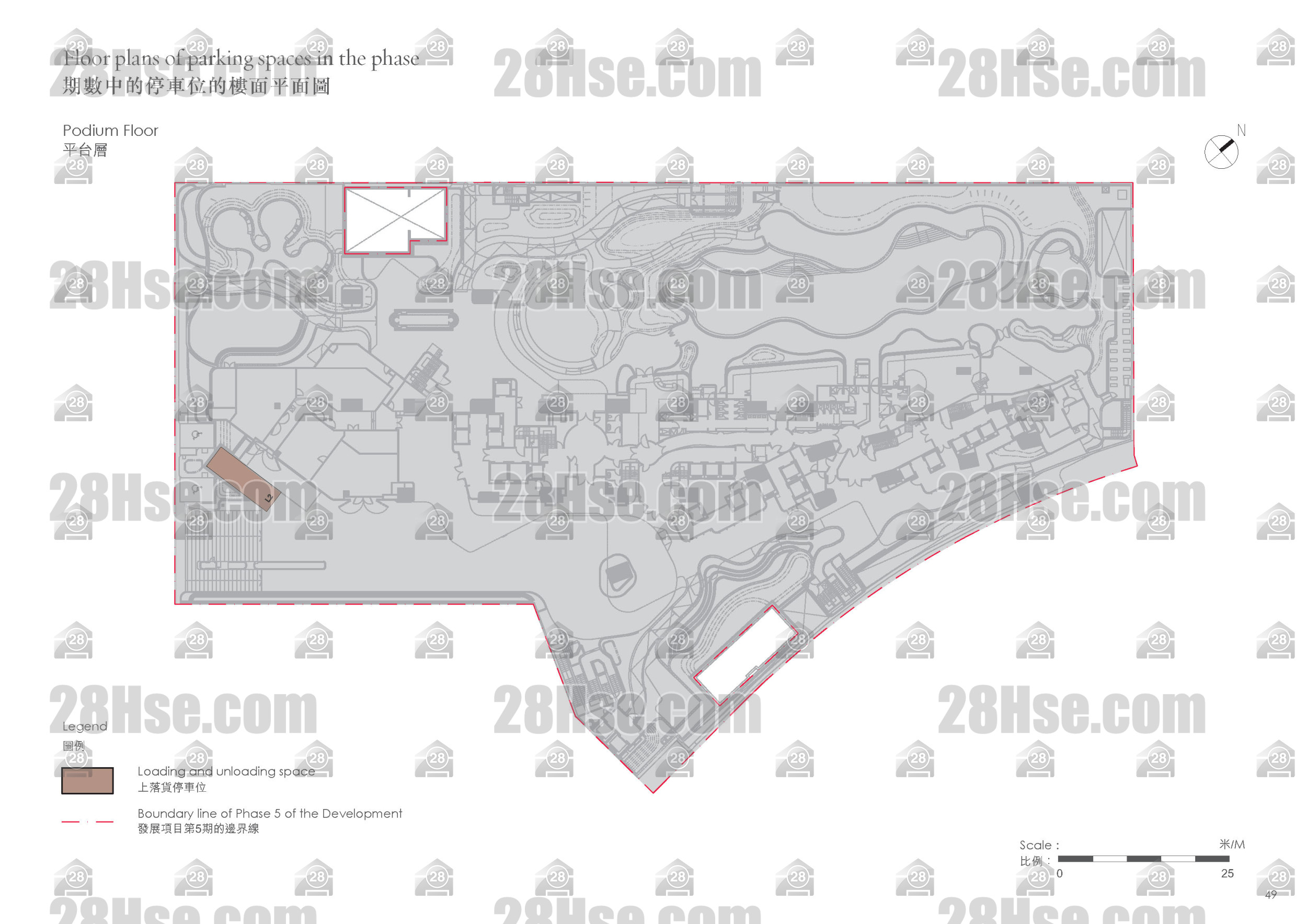 停車位平面圖 平面圖