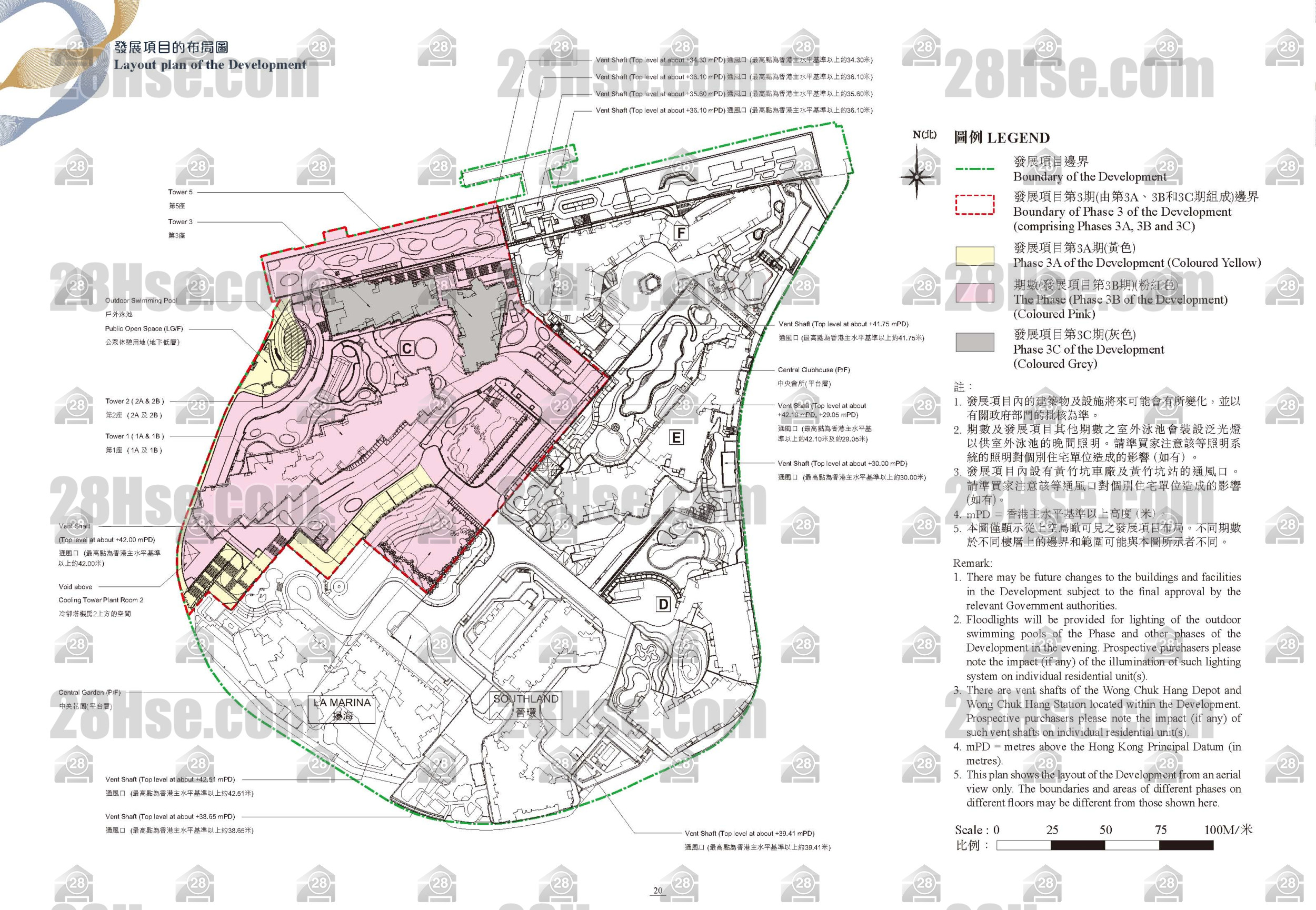 物業布局圖 平面圖
