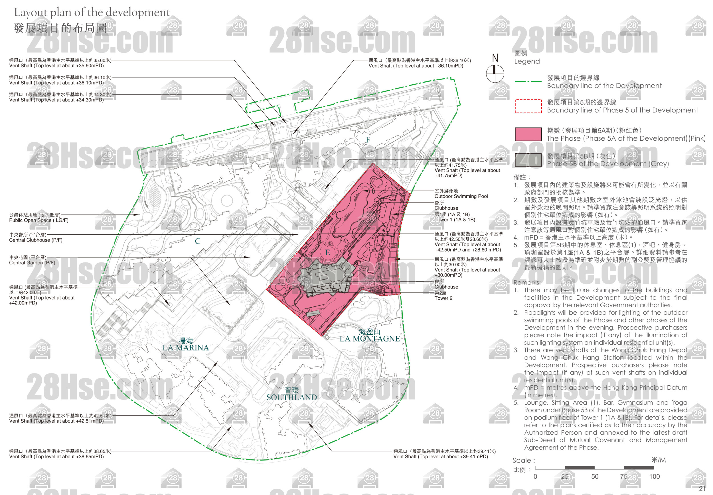 物業布局圖 平面圖
