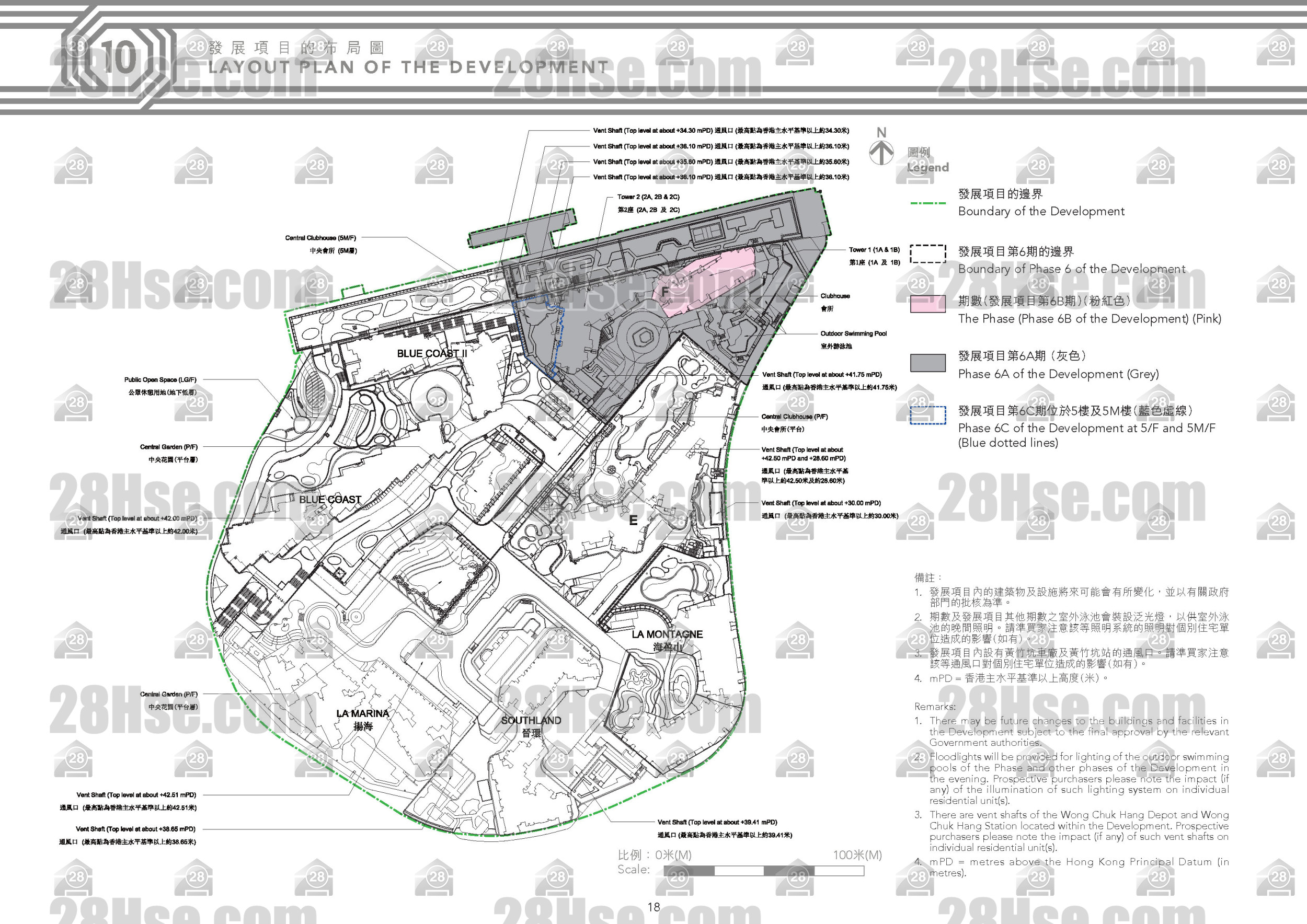 物業布局圖 平面圖