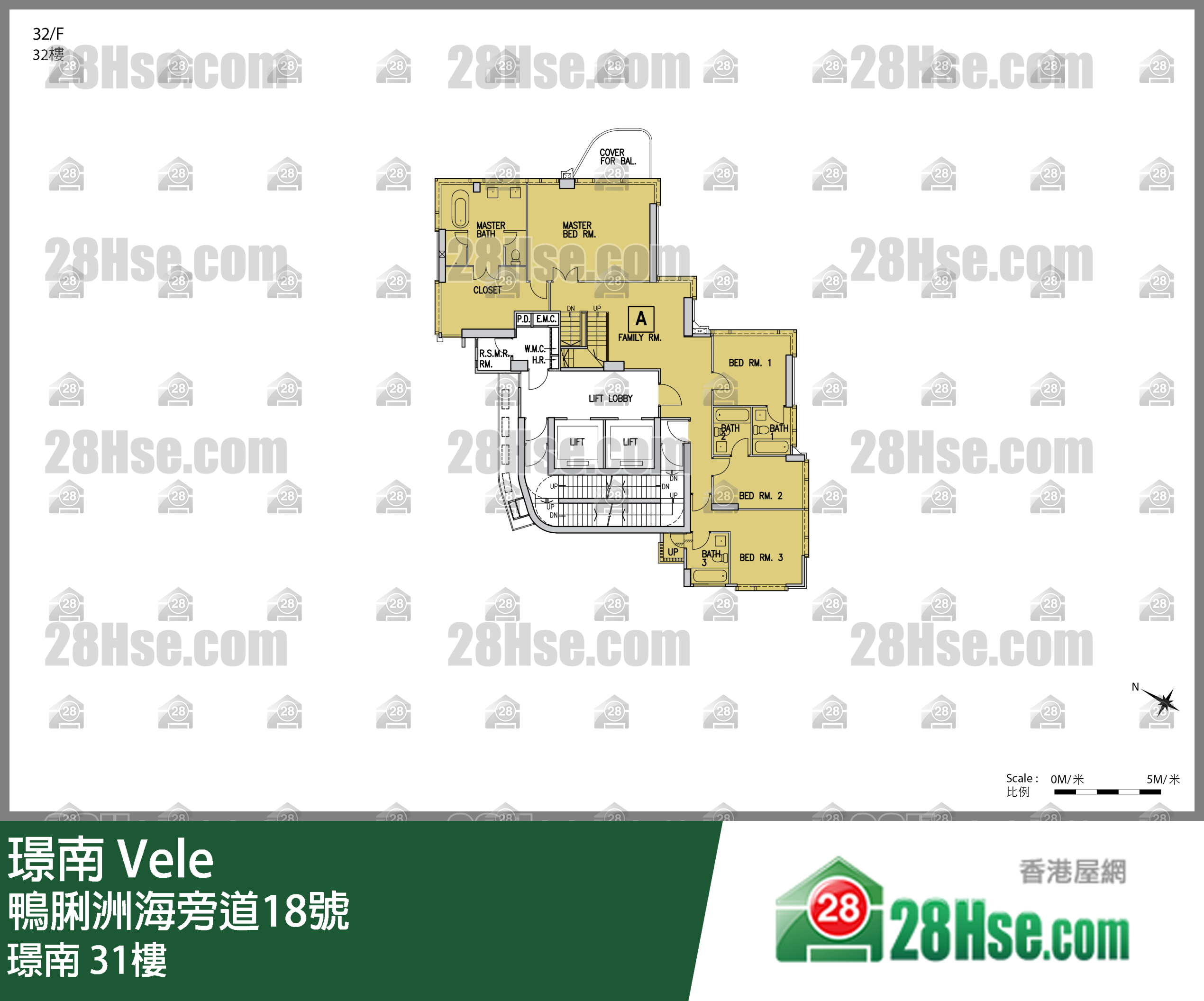 璟南 31楼 平面图