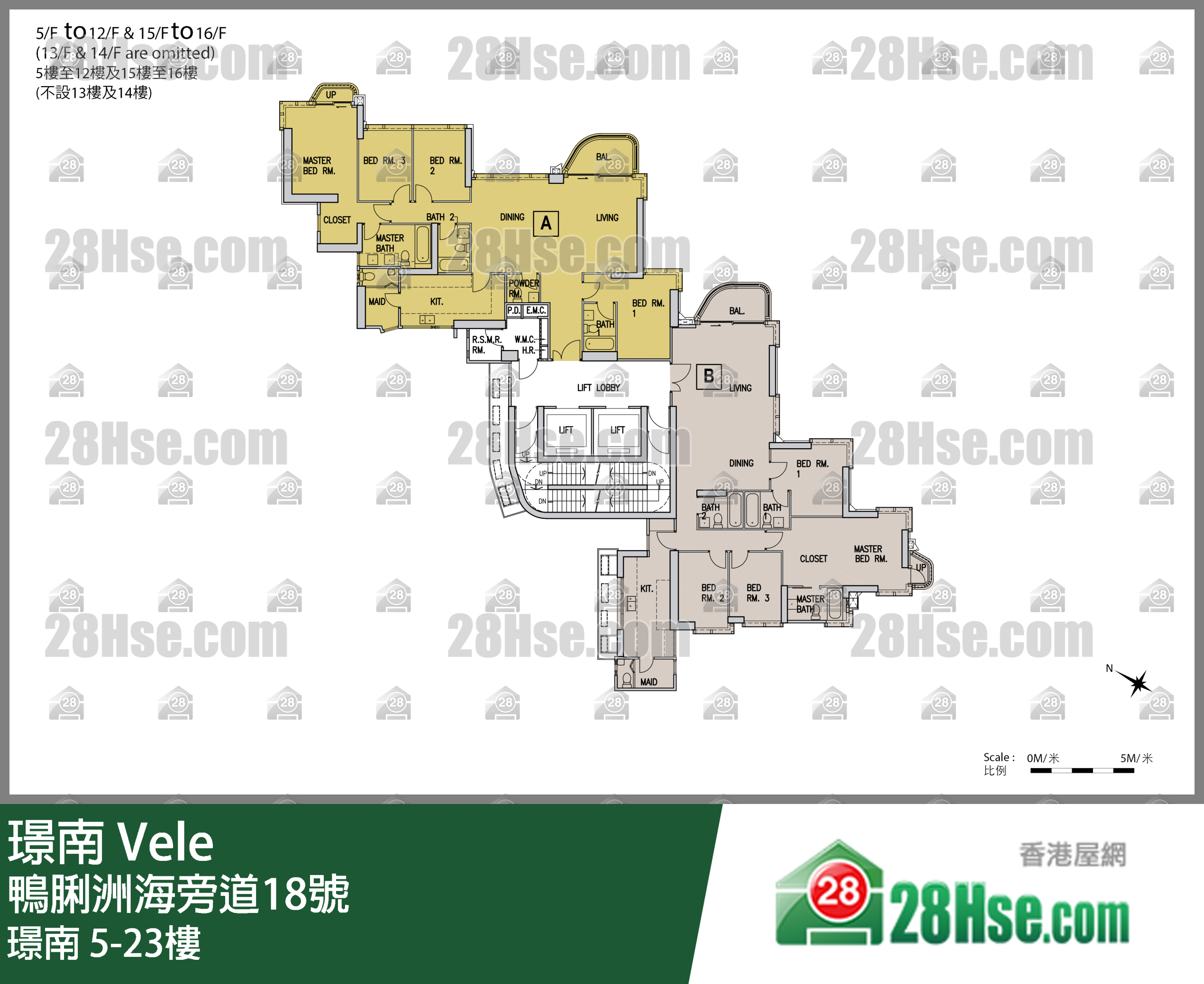 璟南 5-23楼 平面图