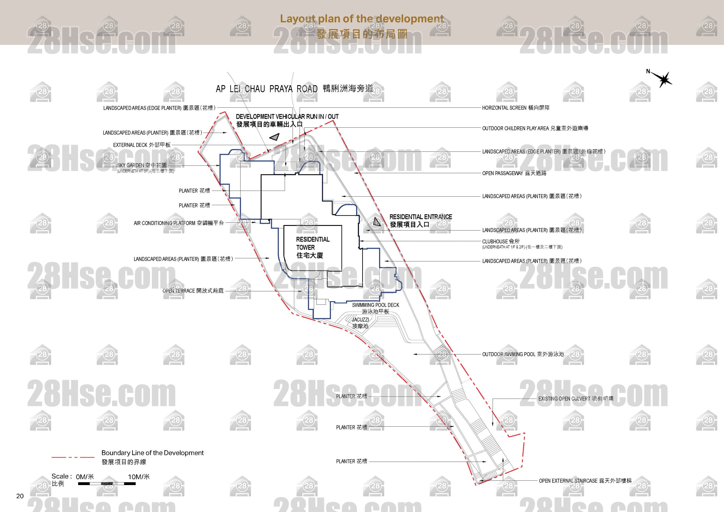 物业布局图 平面图