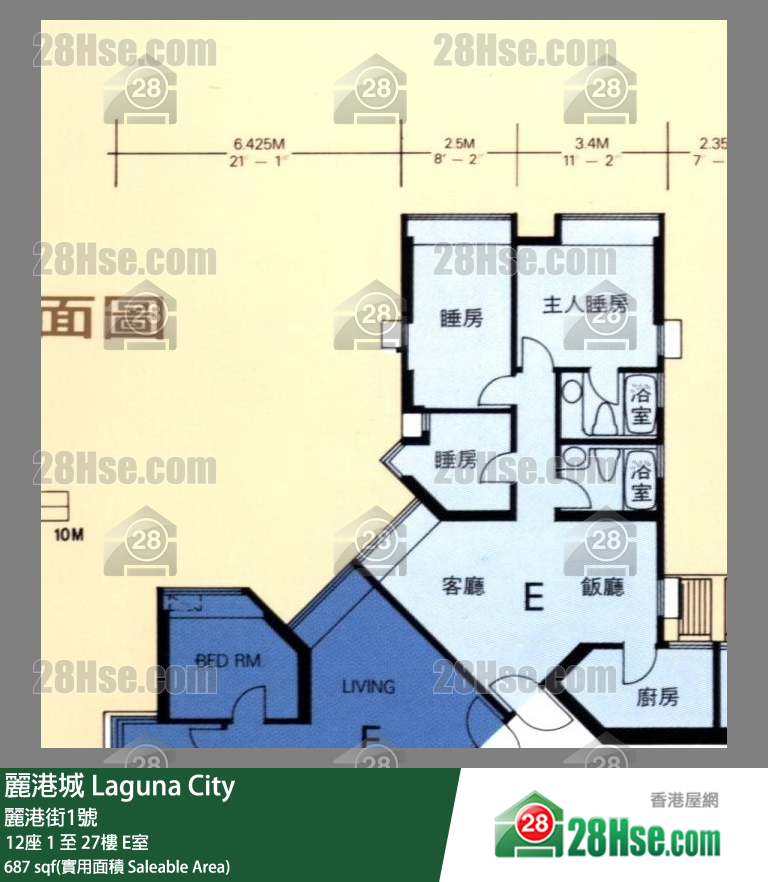 Laguna City Unit FloorPlan (Provided by 28Hse)