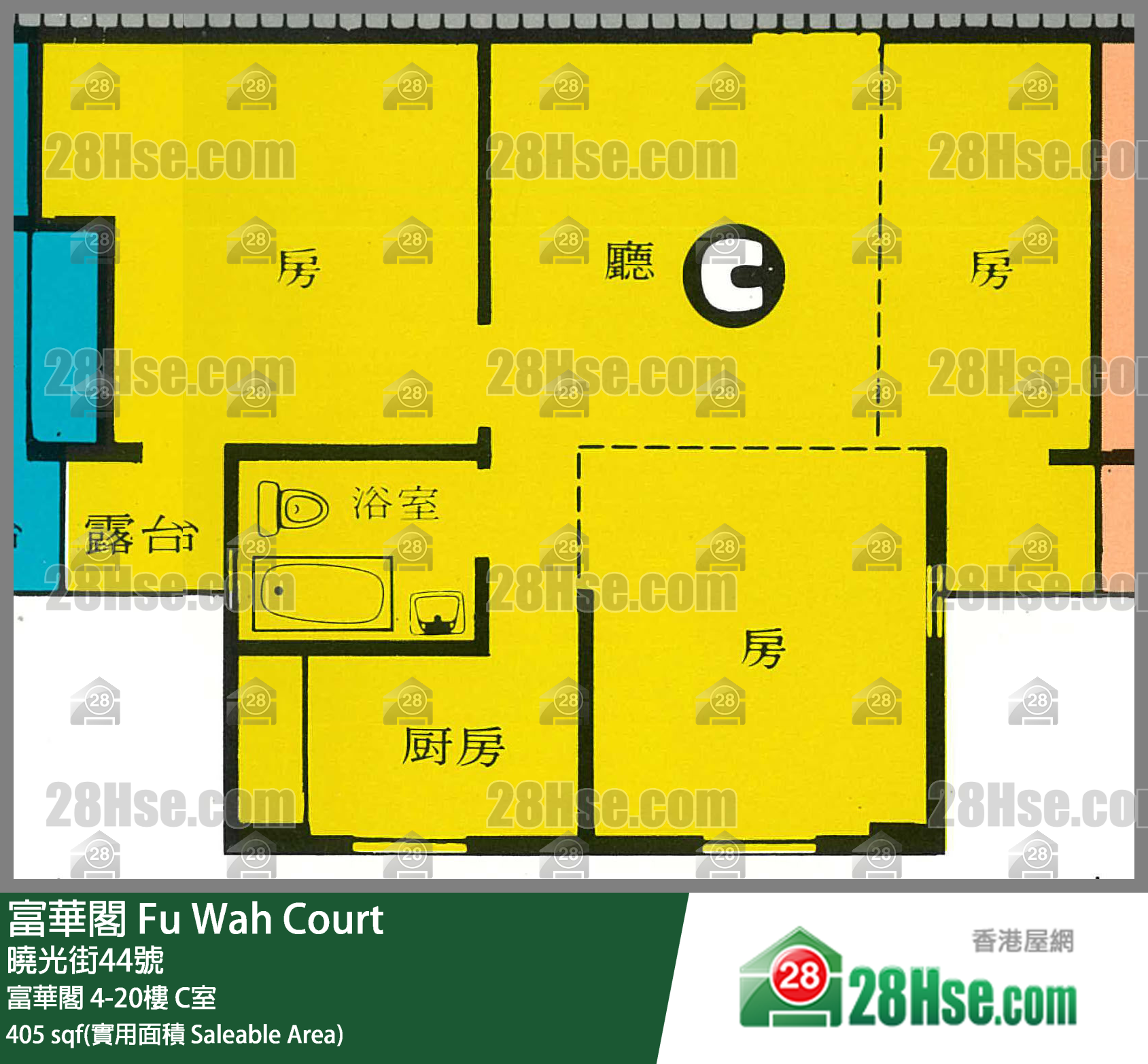 富華閣 富華閣11樓 C室 平面圖