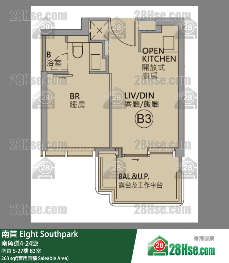 南首 南首9樓 B3室 平面圖