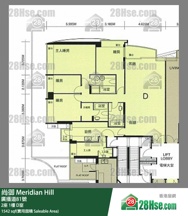 尚御 2座 1楼 D室 平面图