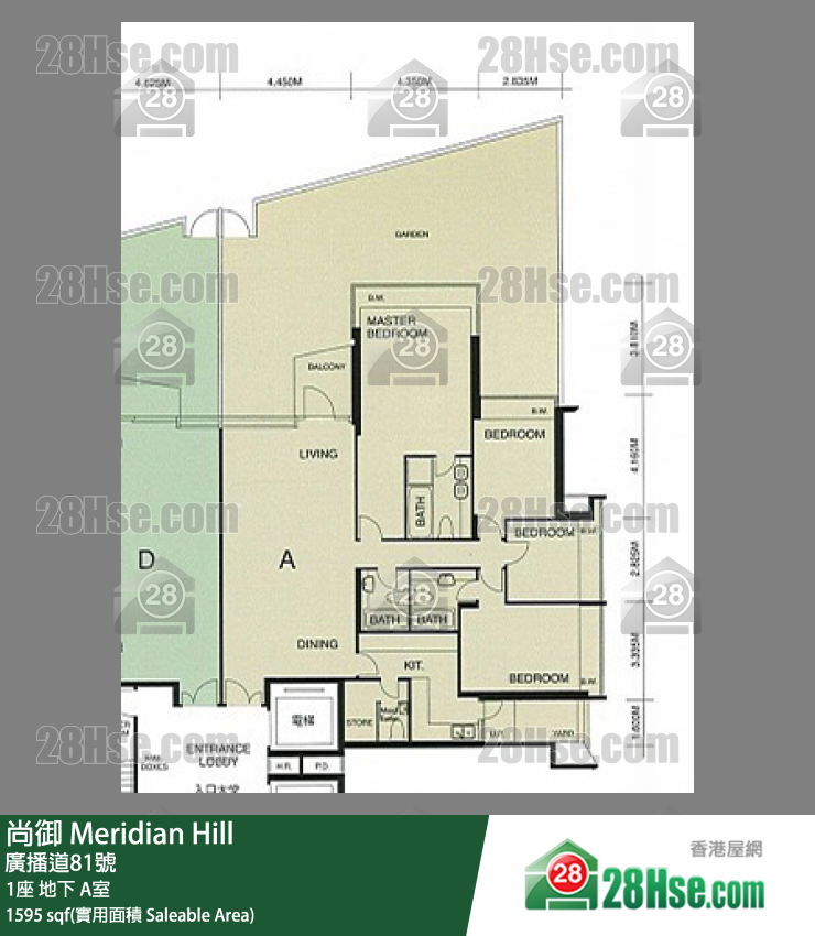尚御 1座地下 A室 平面圖
