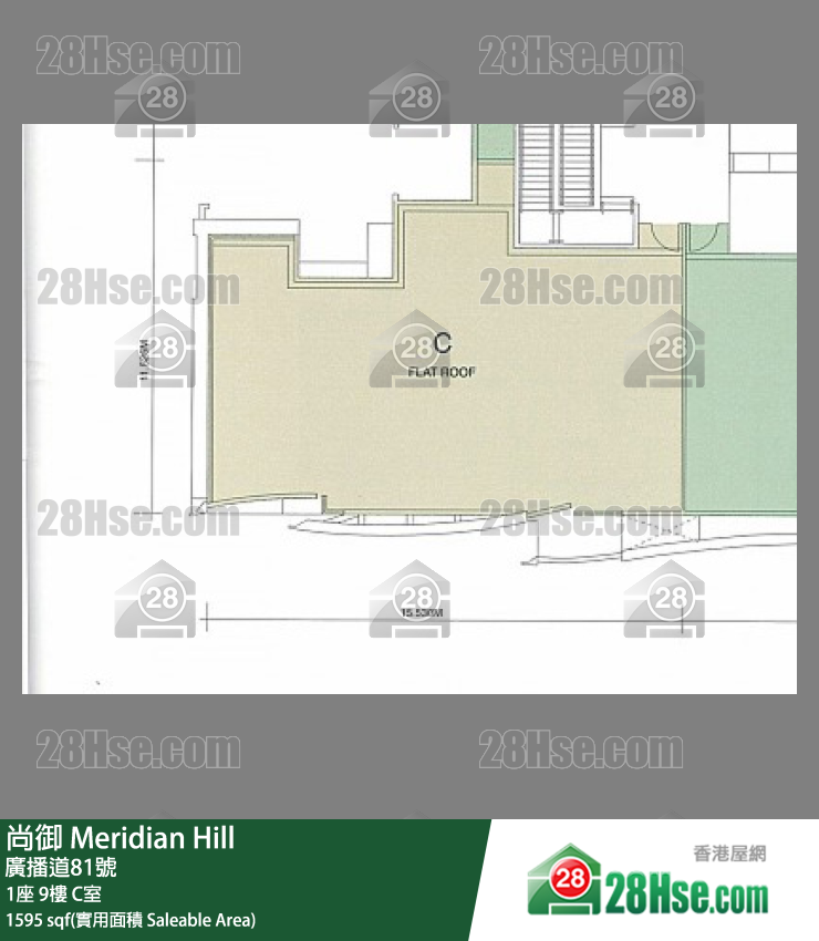 尚御 1座9樓 C室 平面圖