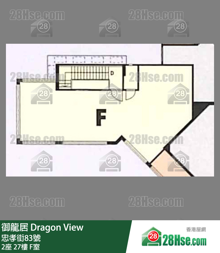御龙居 单位平面图(由 28Hse 提供)