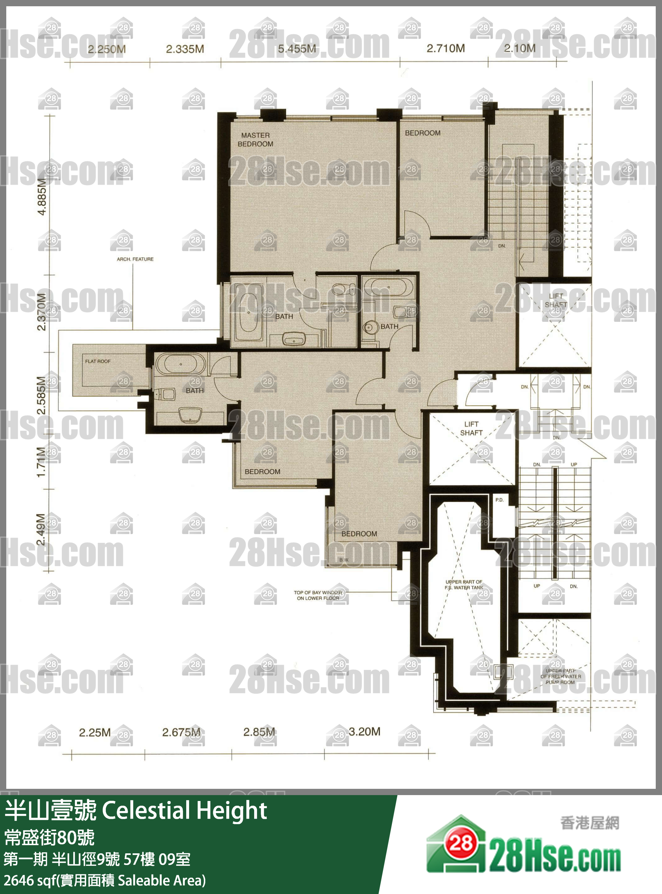 Celestial Height, Flat 09, 57/F, Apartment No. 9 FloorPlan