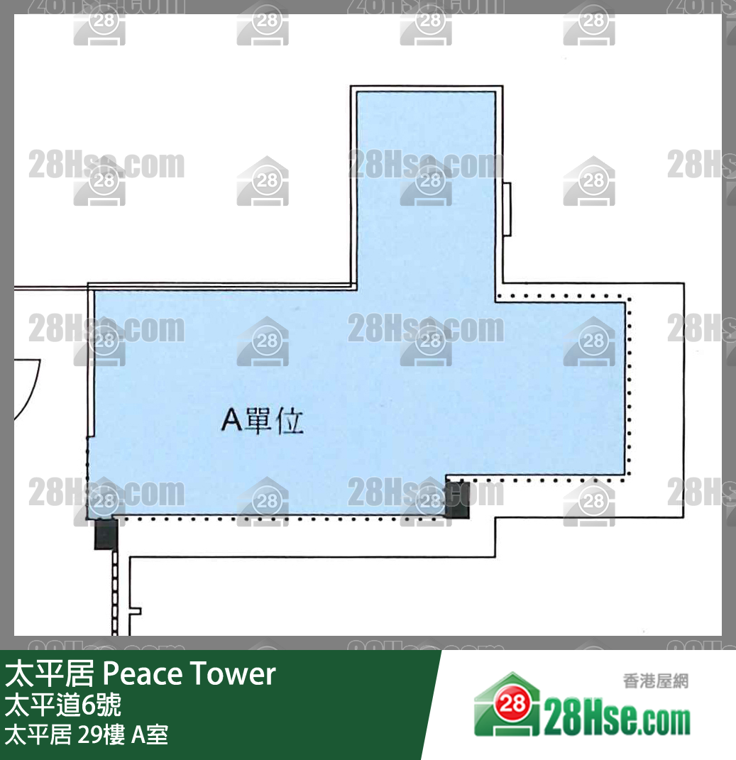 太平居 太平居29樓 A室 平面圖