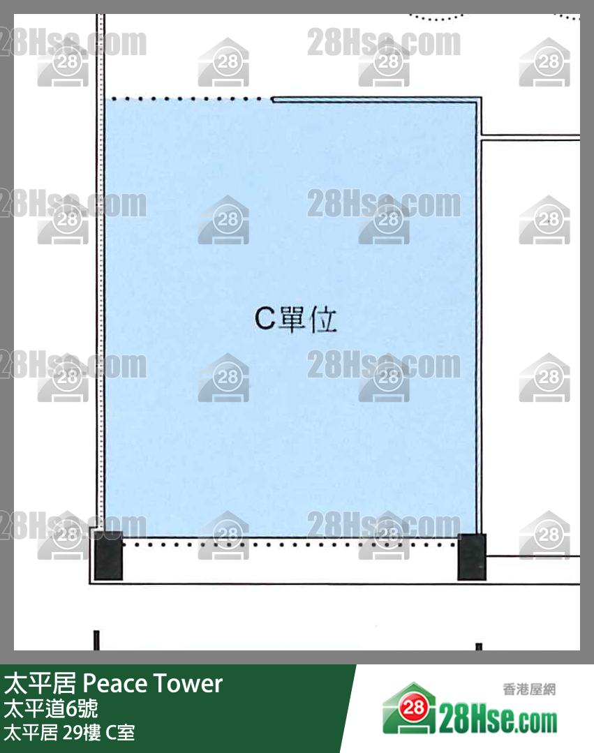 太平居 太平居29樓 C室 平面圖