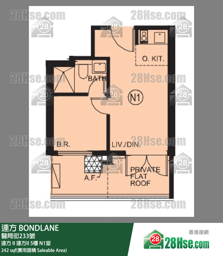 連方 連方 II連方II5樓 N1室 平面圖