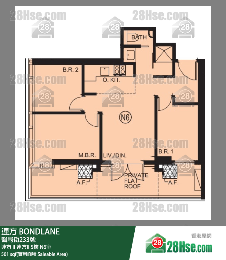 連方 連方 II連方II5樓 N6室 平面圖