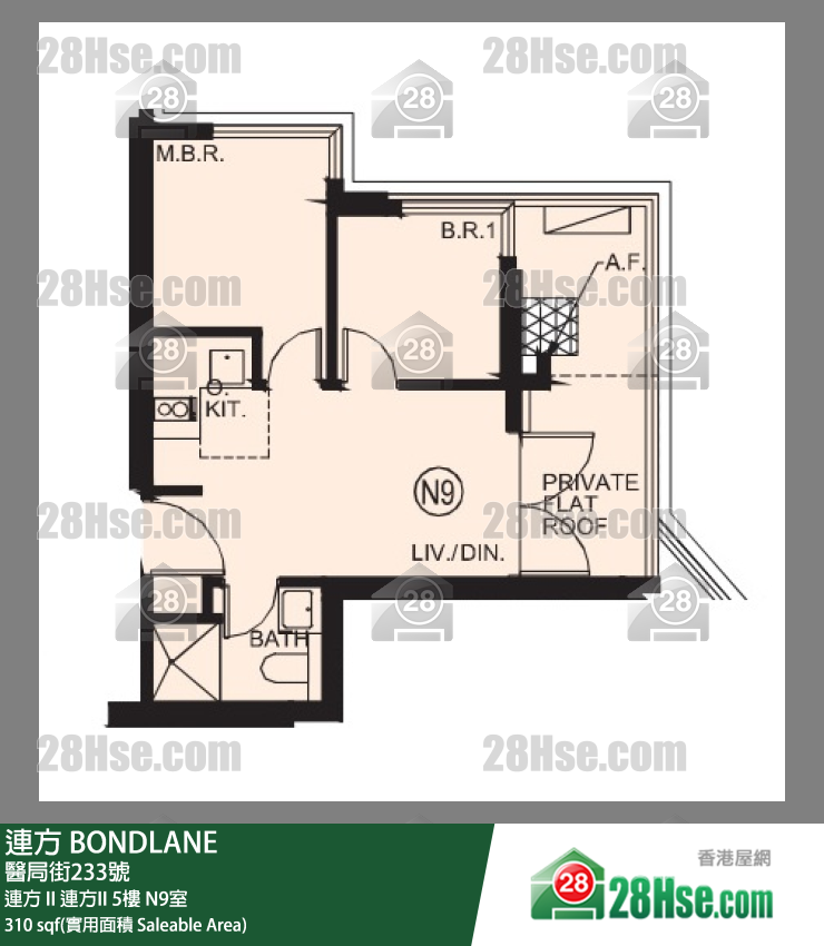 連方 連方 II連方II5樓 N9室 平面圖