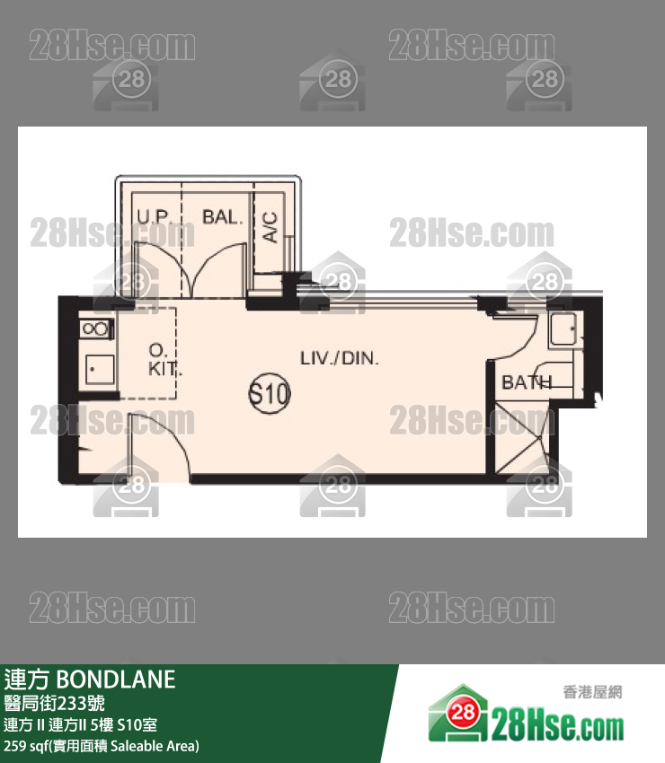 連方 連方 II連方II5樓 S10室 平面圖