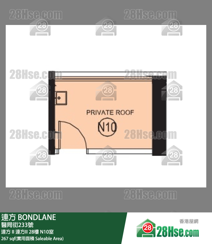 連方 連方 II連方II28樓 N10室 平面圖