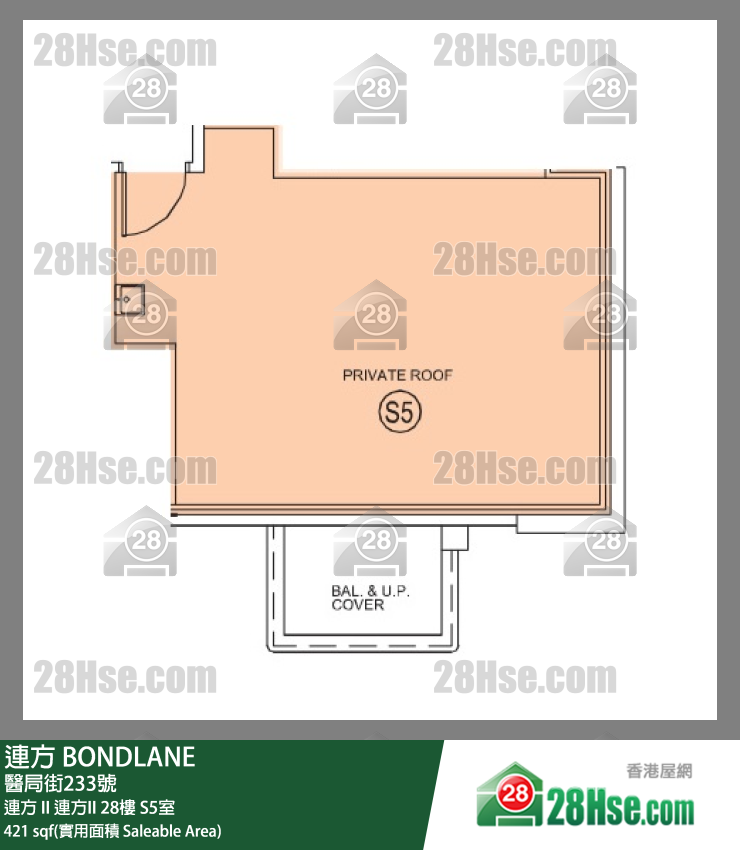 連方 連方 II連方II28樓 S5室 平面圖