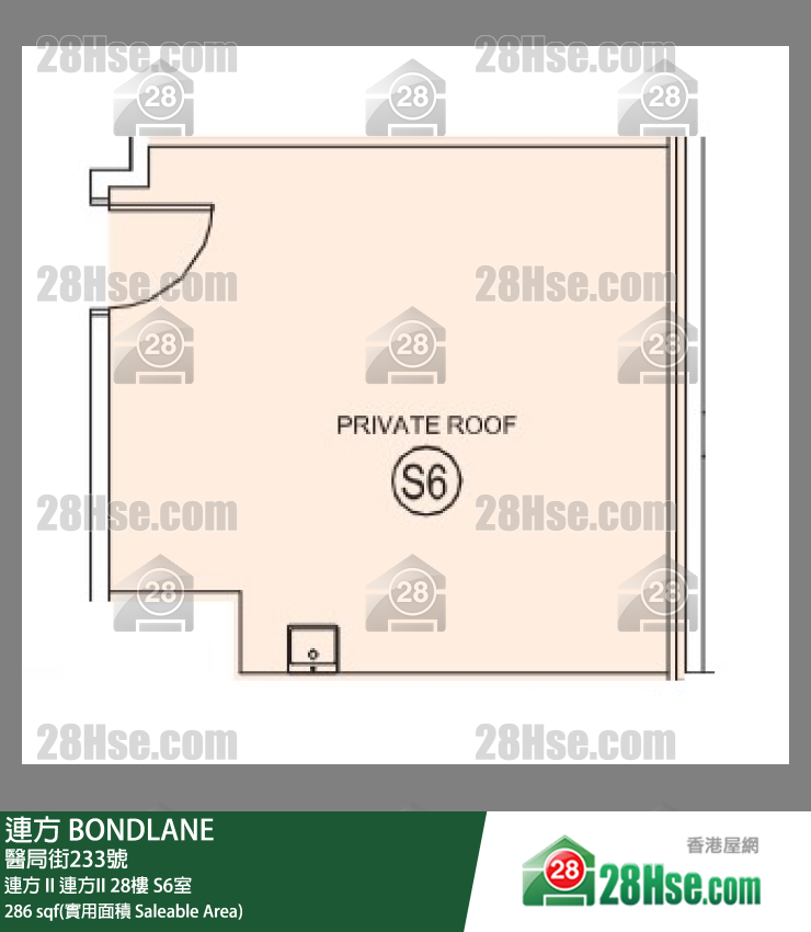 連方 連方 II連方II28樓 S6室 平面圖