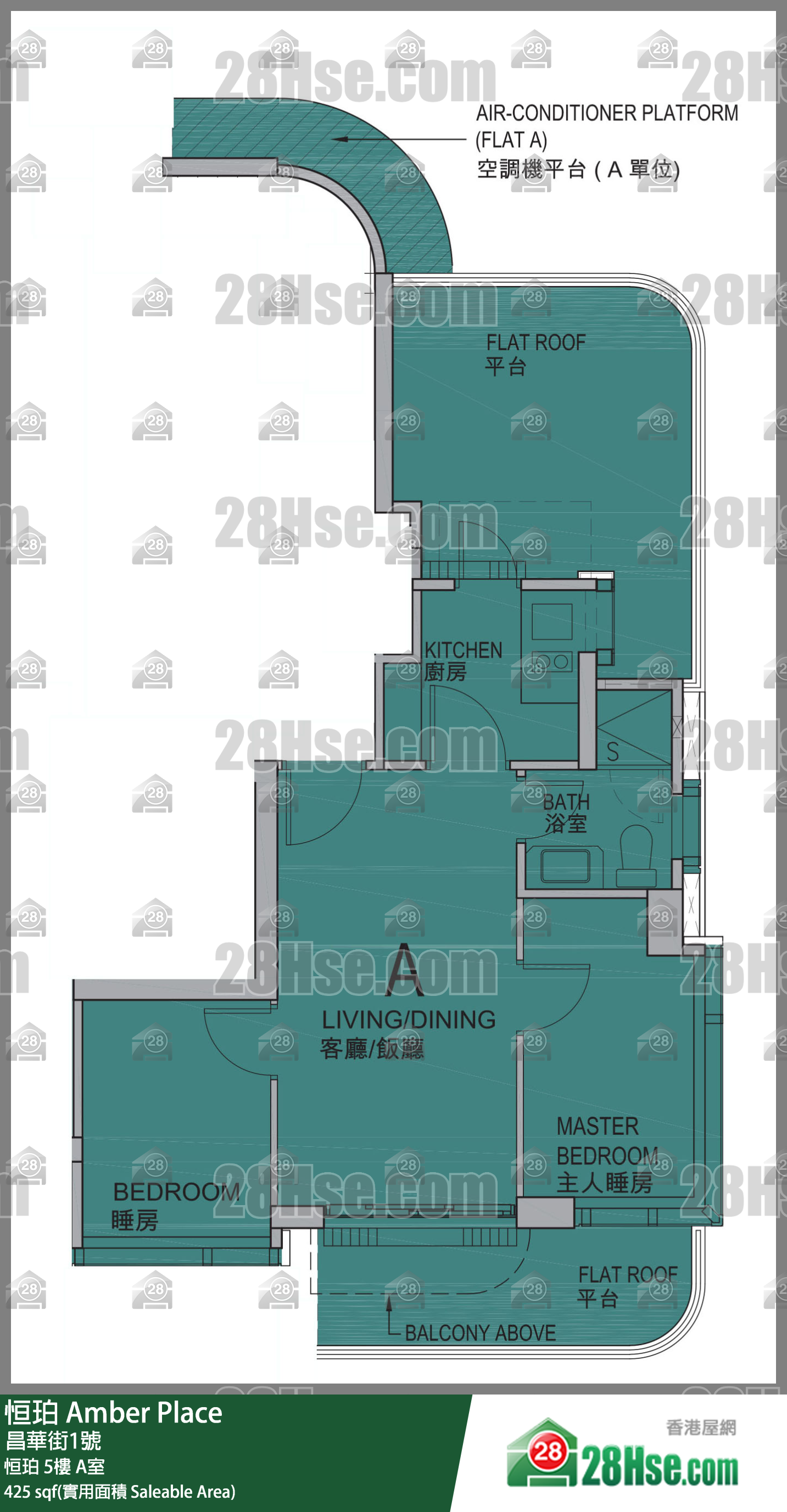 恒珀 恒珀5楼 A室 平面图