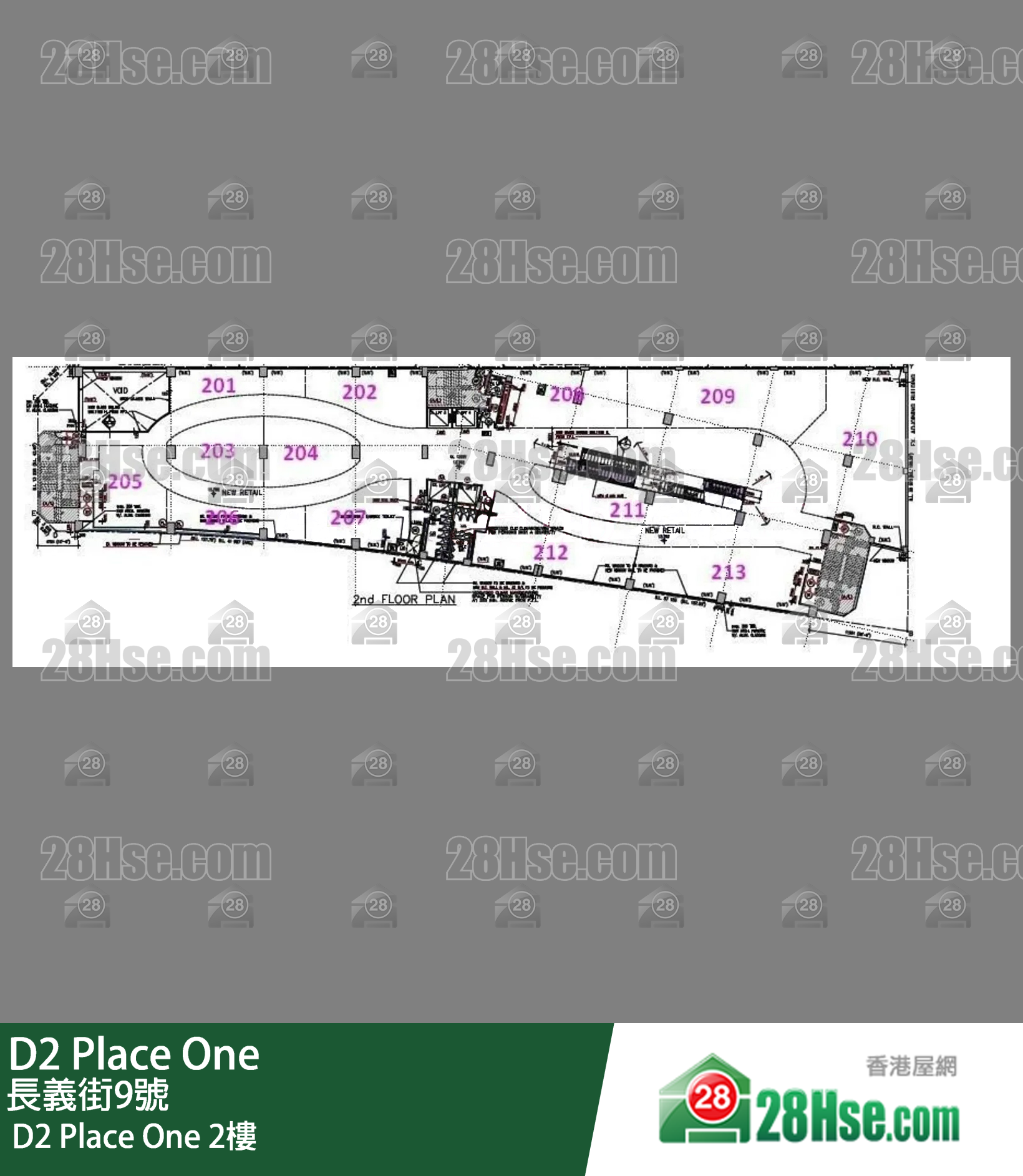 D2 PLACE ONE  D2 Place One 2/f FloorPlan D2 PLACE ONE  D2 Place One 2/f FloorPlan