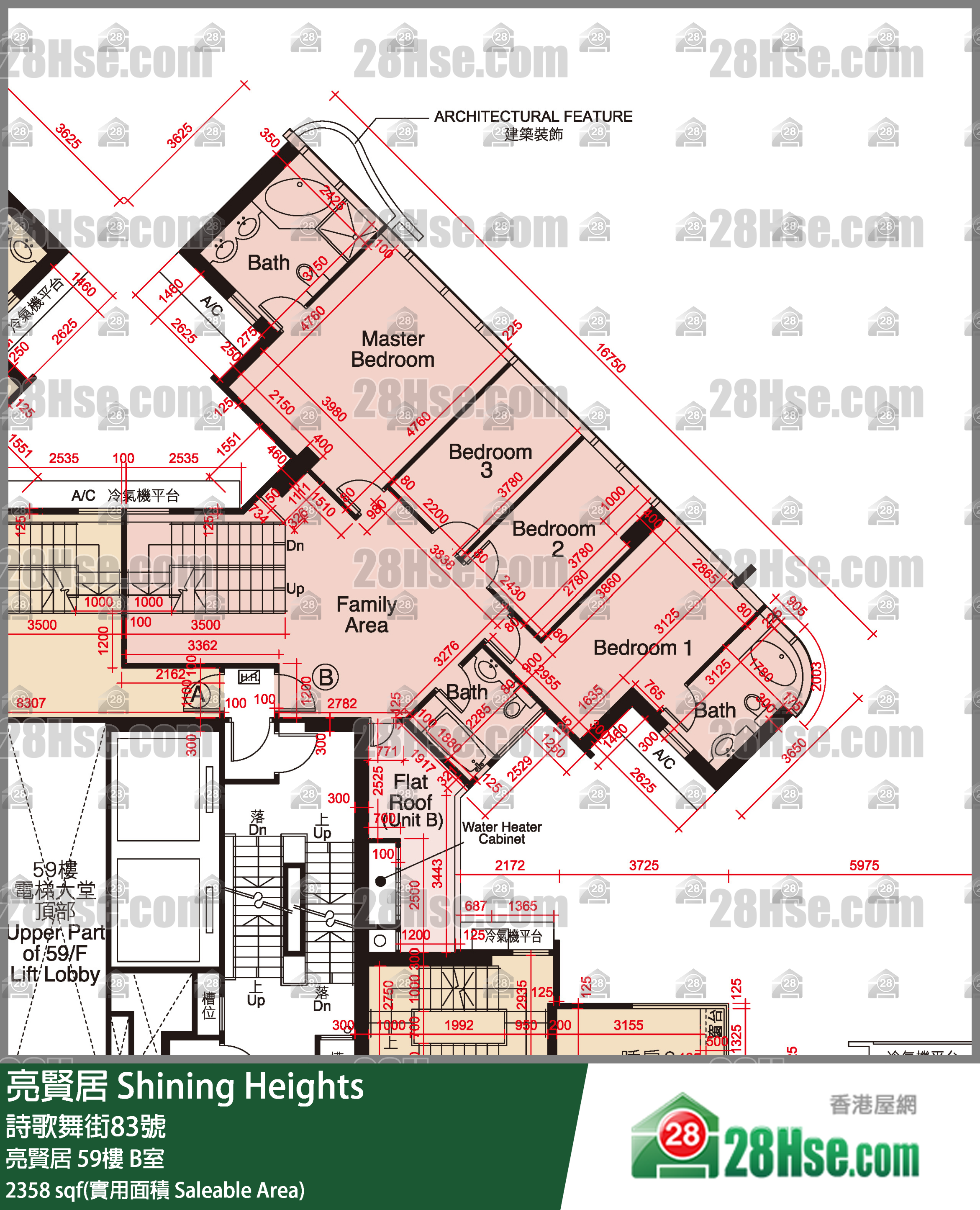 Shining Heights Unit FloorPlan (Provided by 28Hse)