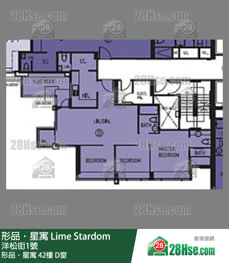 形品星寓 形品．星寓42樓 D室 平面圖