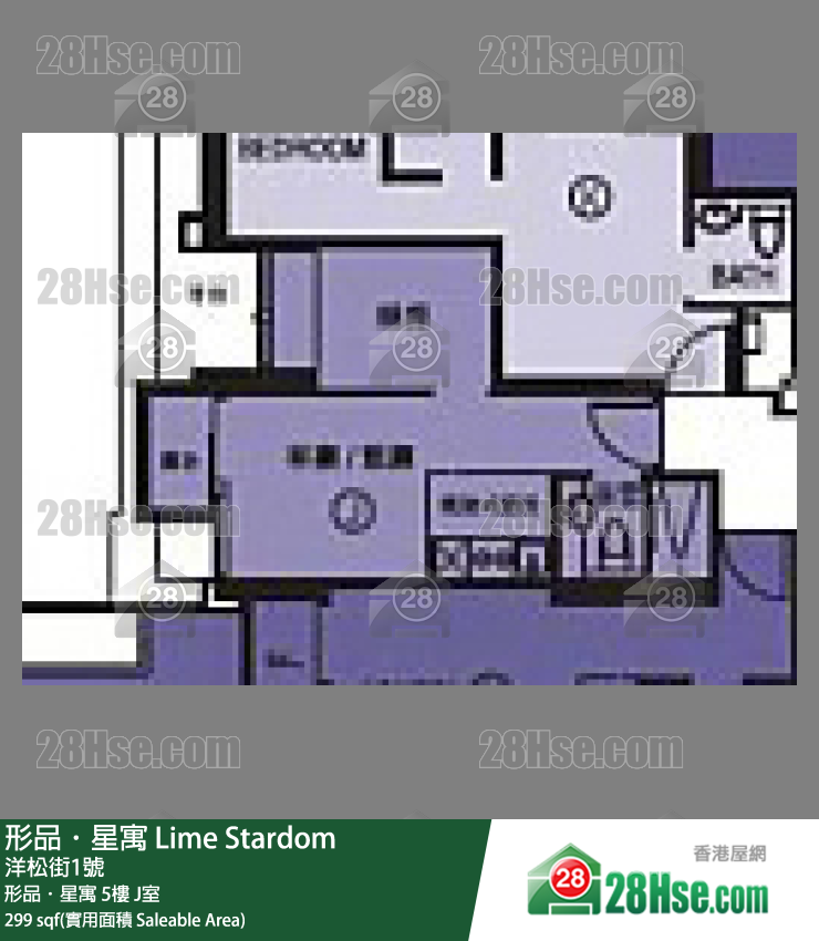 形品星寓 形品．星寓 5樓 J室 平面圖