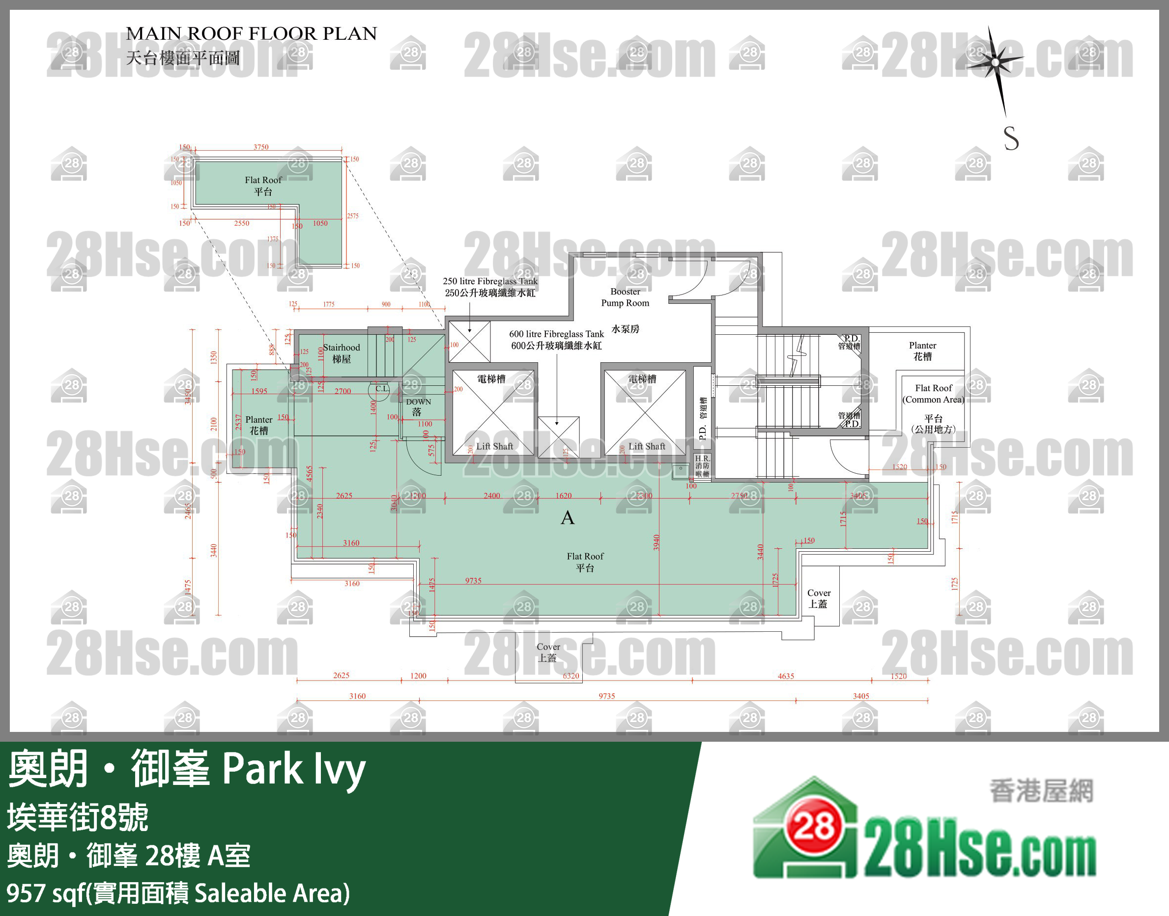 奧朗御峯 奧朗‧御峯28樓 A室 平面圖