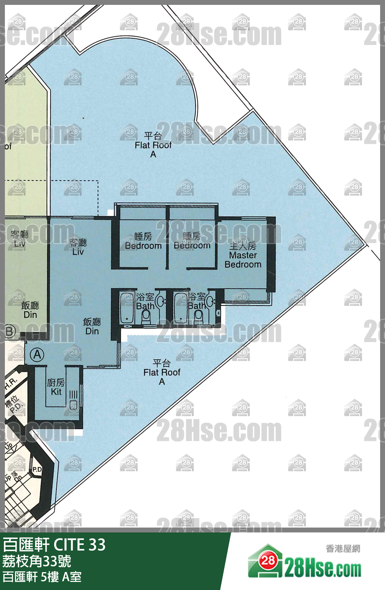 百匯軒 百匯軒5樓 A室 平面圖