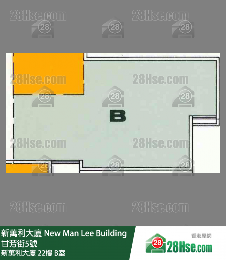 新万利大厦 新万利大厦 22楼 B室 平面图