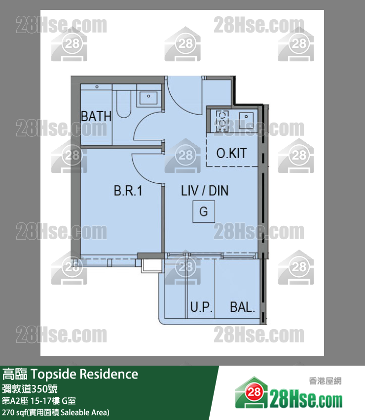 高临 单位平面图(由 28Hse 提供)