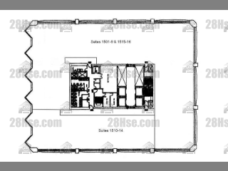 New T & T Centre 15/f FloorPlan