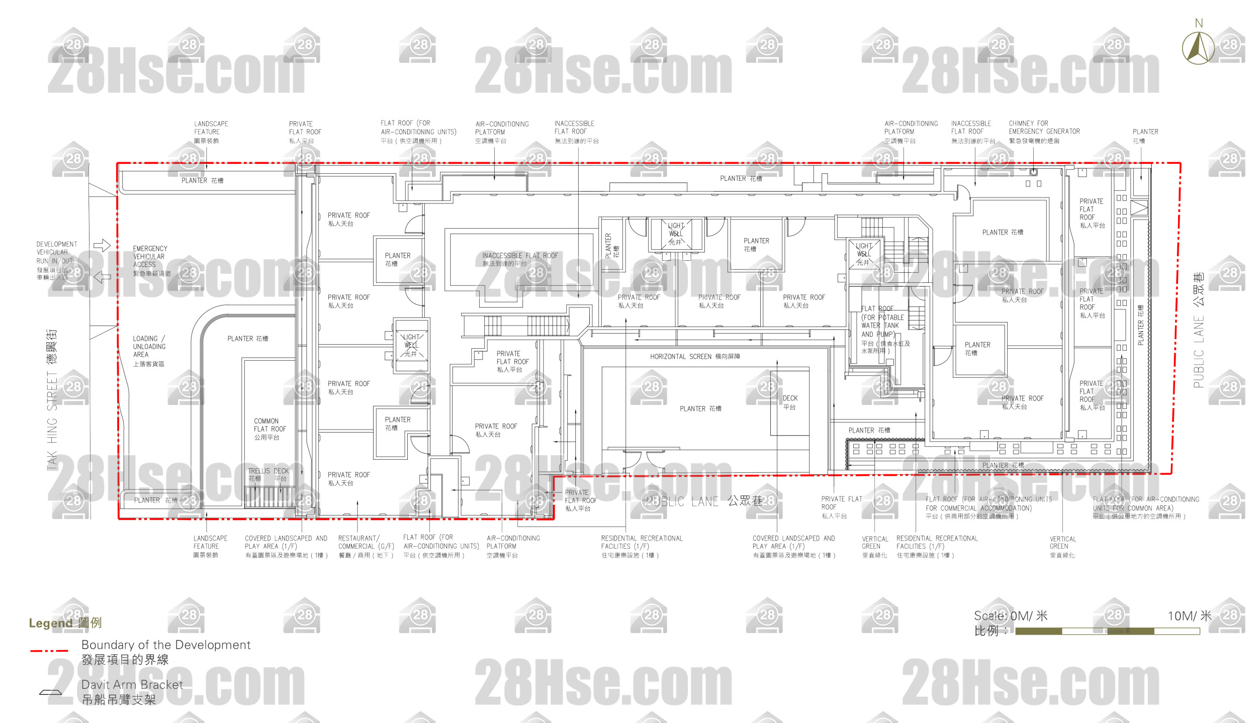 物業布局圖 平面圖