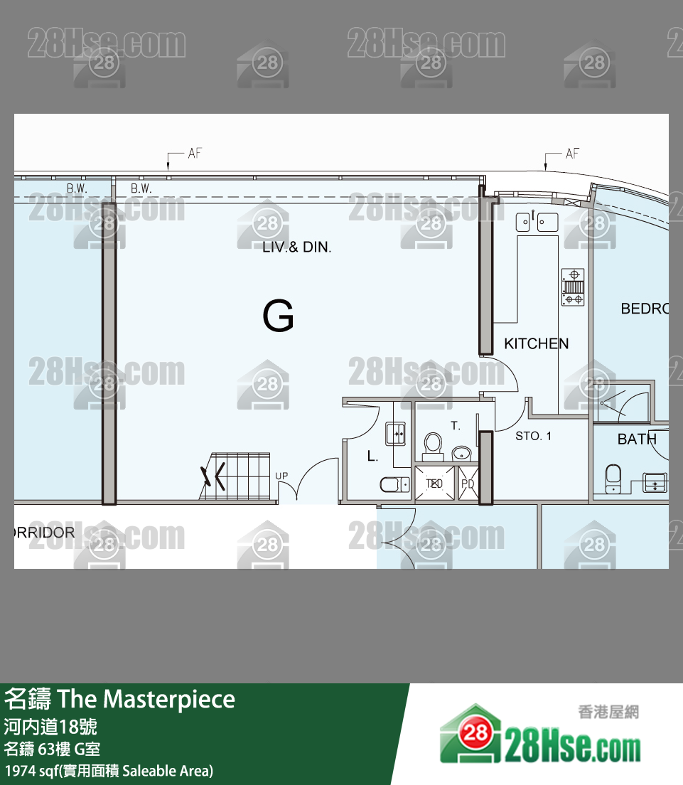 名铸 名铸 65楼 G室 平面图