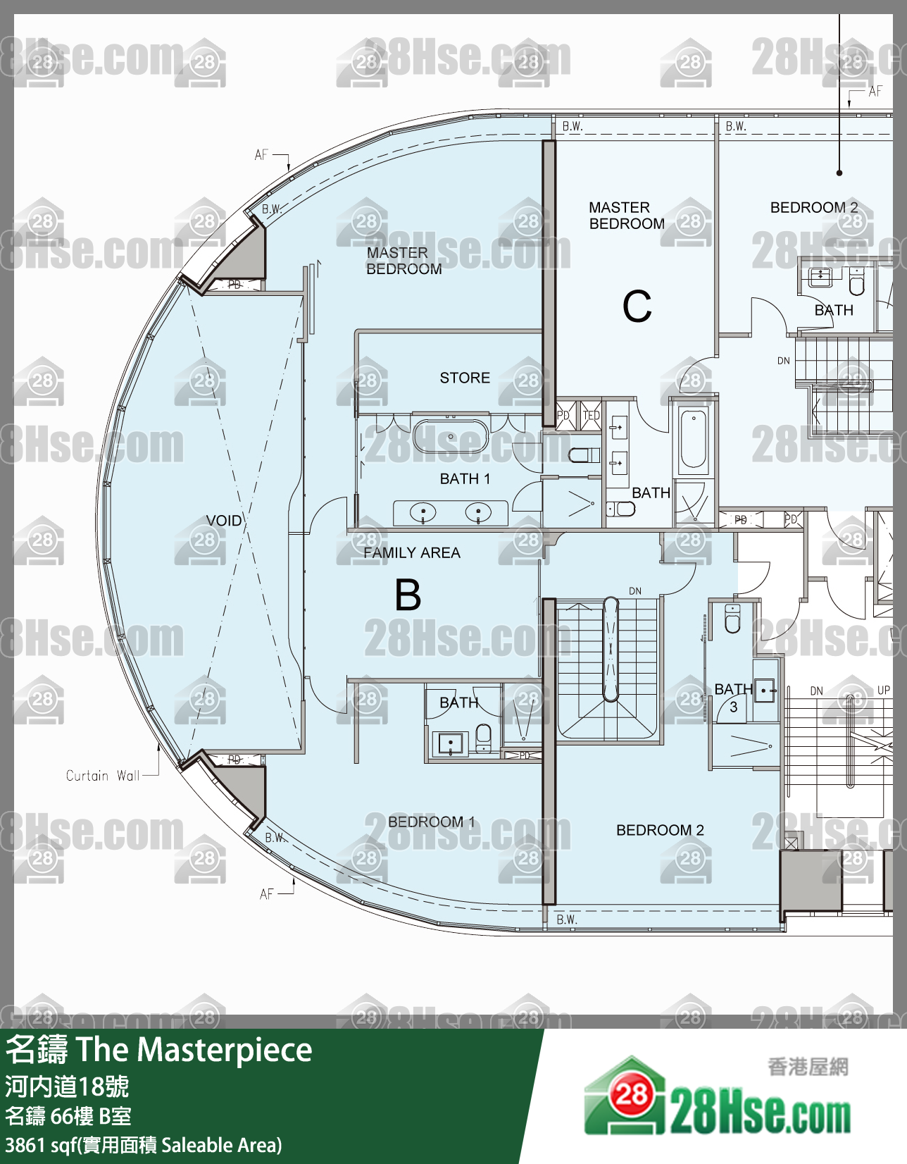 名铸 名铸67 B室 平面图